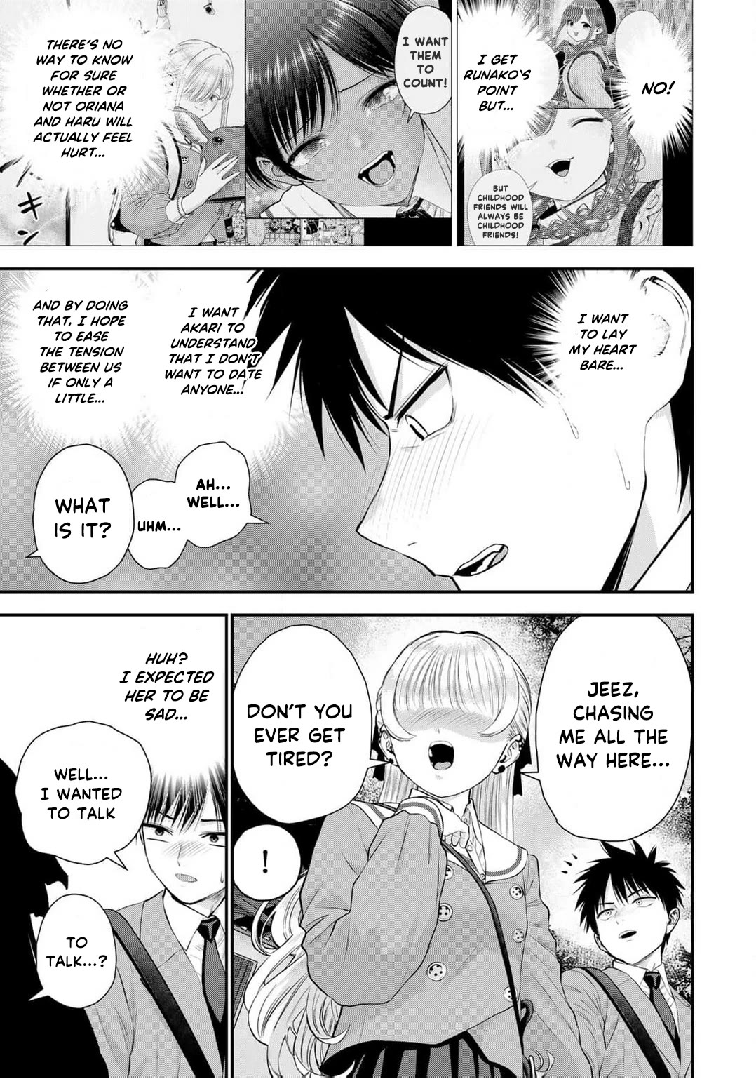 No More Love With the Girls Chapter 144 page 3 - Chapter 144: Romcoms don’t happen even when you chase them around