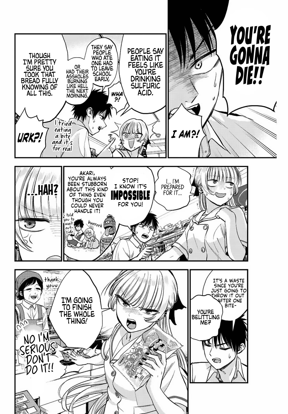No More Love With the Girls Chapter 15 page 4 - Chapter 15: Romcoms don't happen even if it's super duper spicy
