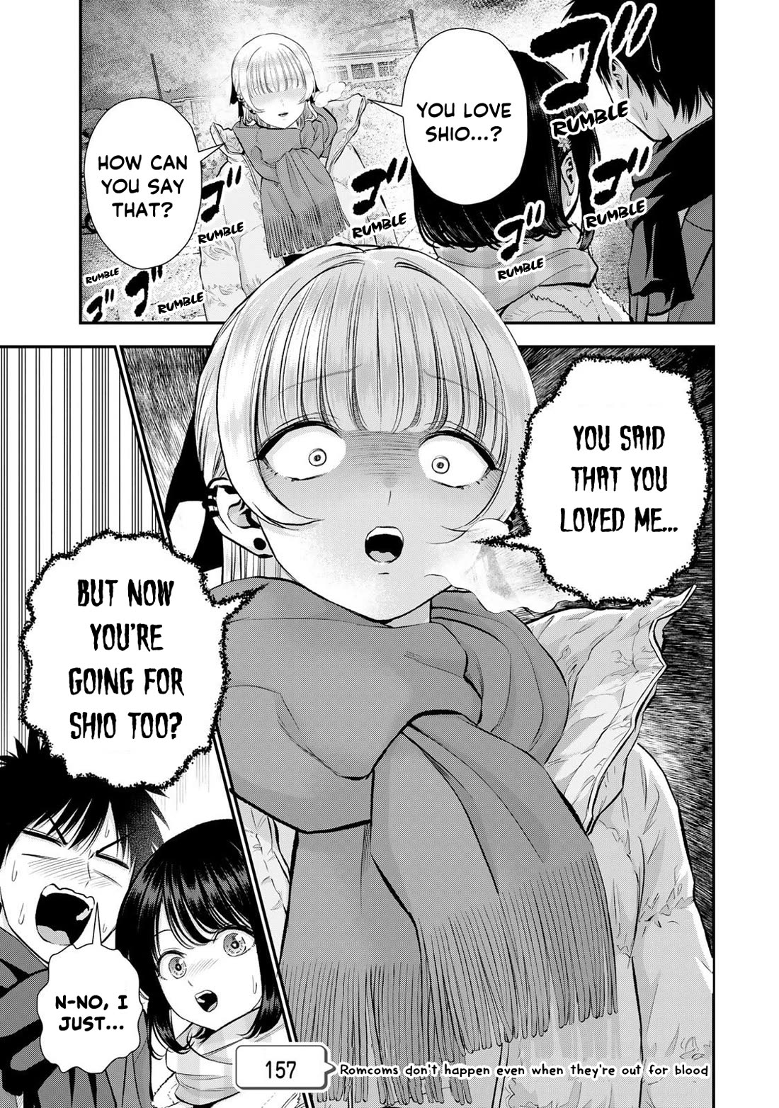 No More Love With the Girls Chapter 157 page 1 - Chapter 157: Romcoms don’t happen even when they’re out for blood