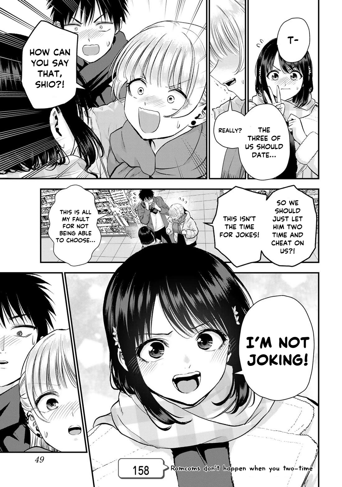No More Love With the Girls Chapter 158 page 1 - Chapter 158: Romcoms don’t happen when you two-time