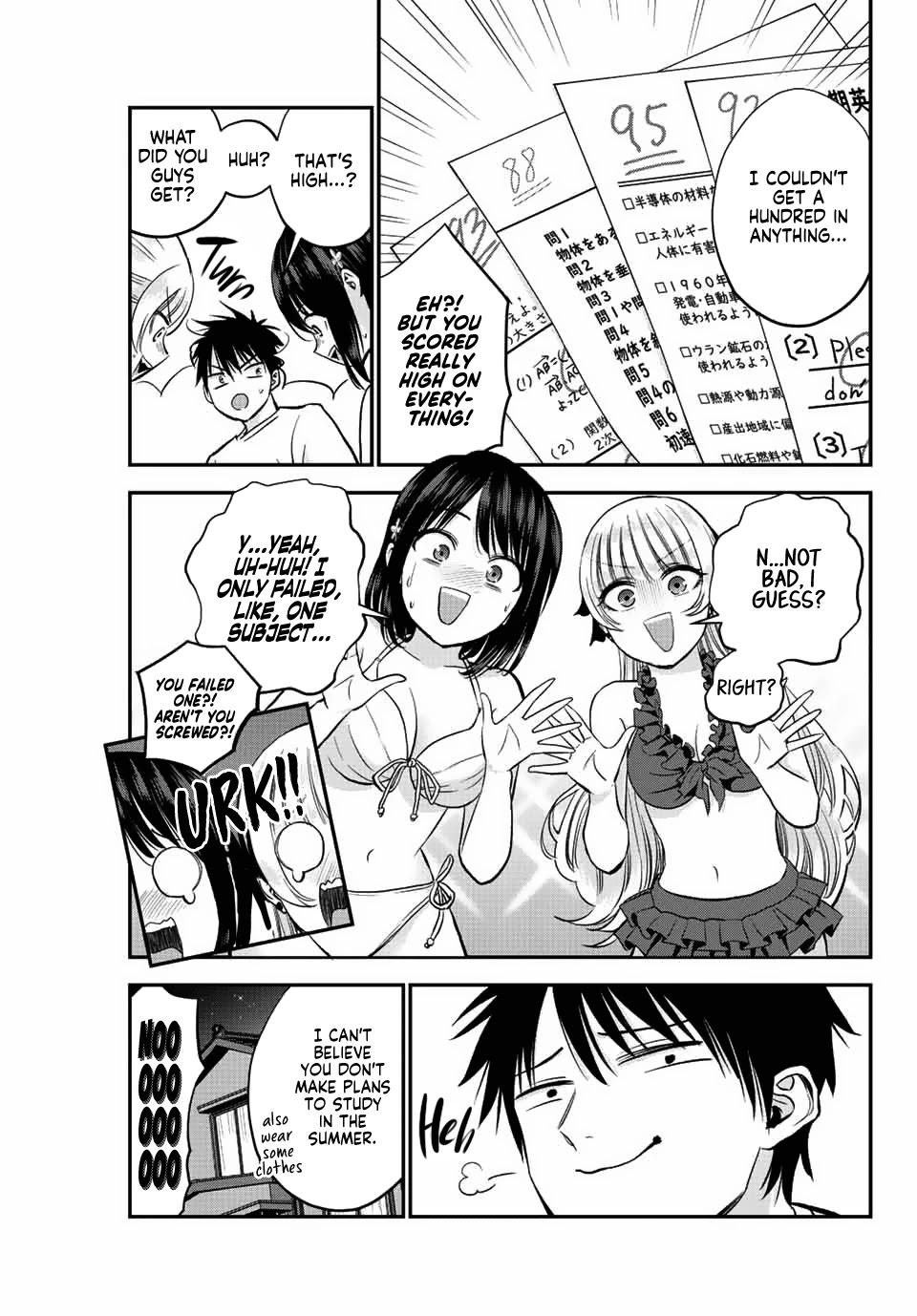 No More Love With the Girls Chapter 16 page 11 - Chapter 16: Romcoms don't happen even if the exams are over