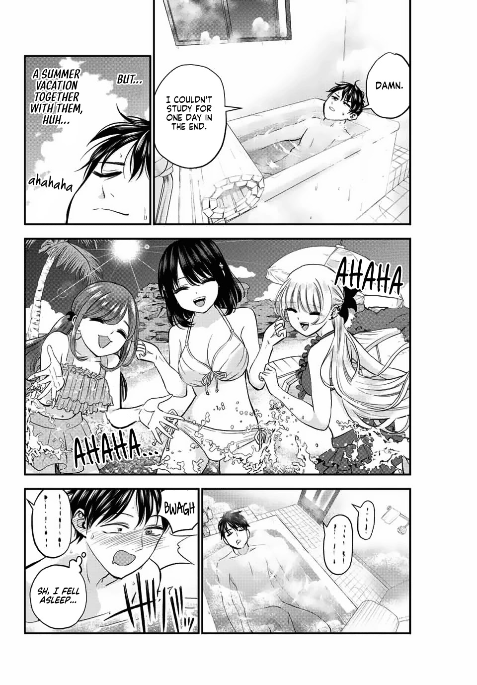 No More Love With the Girls Chapter 16 page 12 - Chapter 16: Romcoms don't happen even if the exams are over
