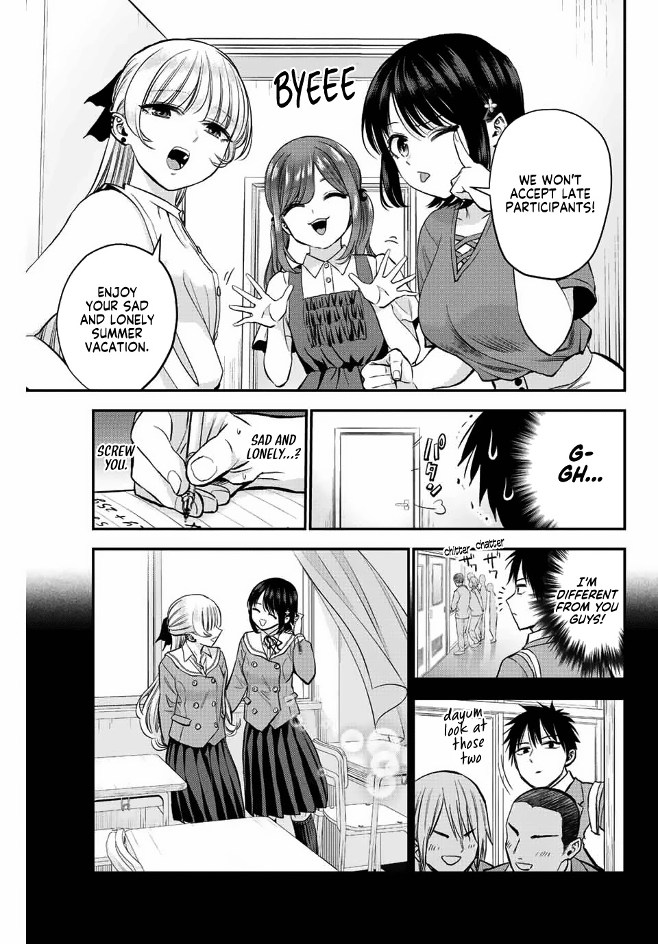 No More Love With the Girls Chapter 16 page 7 - Chapter 16: Romcoms don't happen even if the exams are over