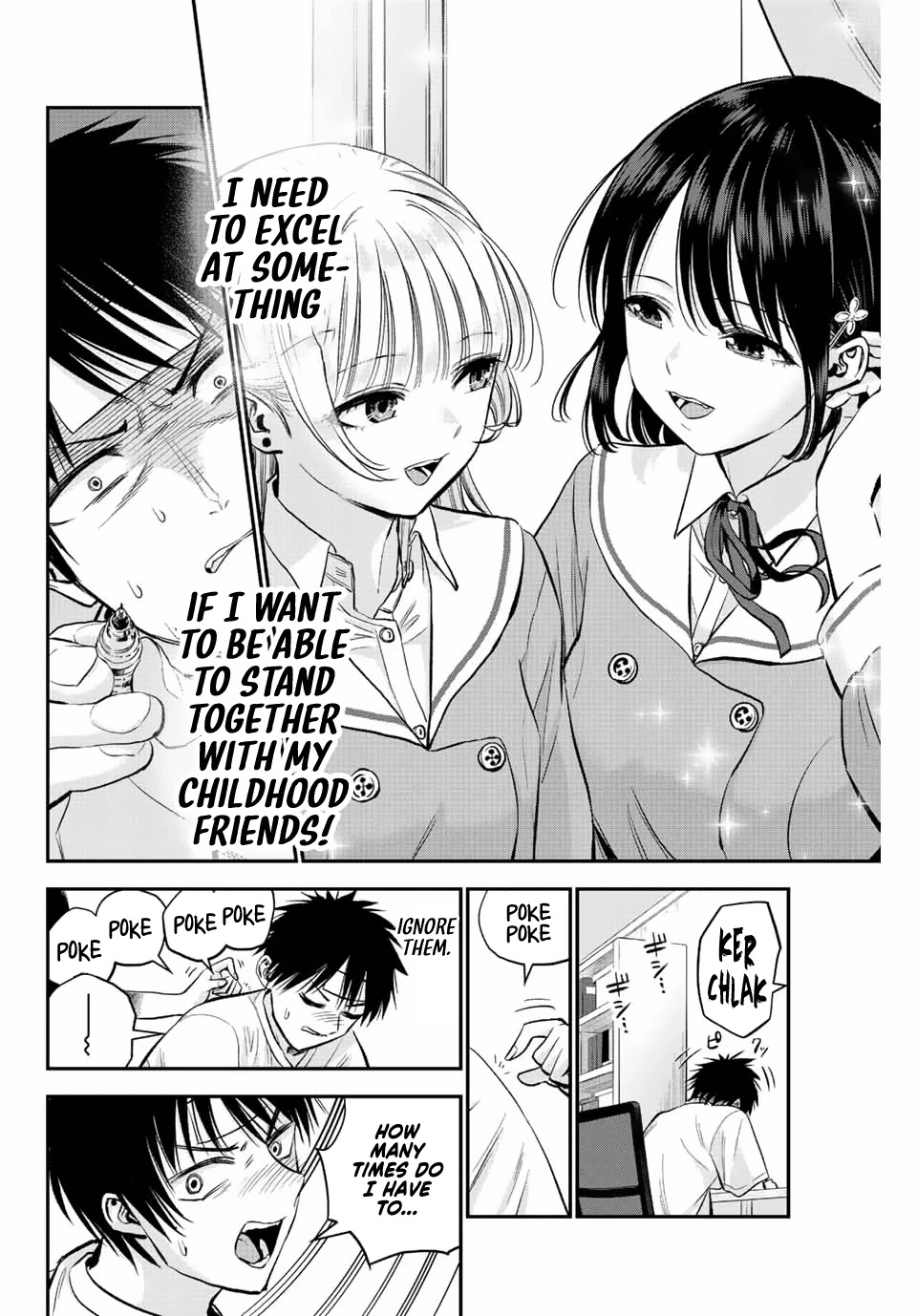 No More Love With the Girls Chapter 16 page 8 - Chapter 16: Romcoms don't happen even if the exams are over