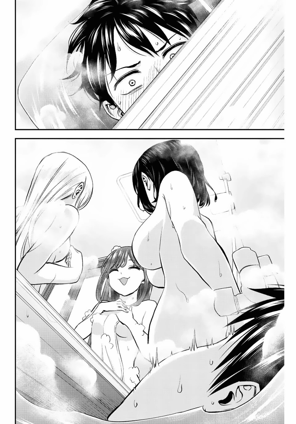 No More Love With the Girls Chapter 17 page 4 - Chapter 17: Romcoms don't happen even if it's the bath episode