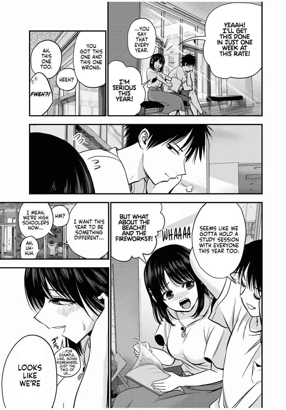 No More Love With the Girls Chapter 18 page 7 - Chapter 18: Romcoms don't happen because we can't change