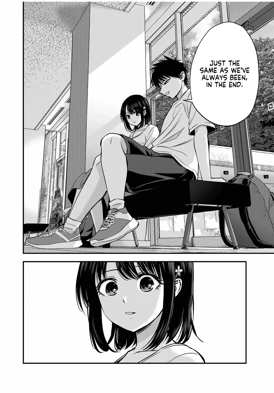 No More Love With the Girls Chapter 18 page 8 - Chapter 18: Romcoms don't happen because we can't change