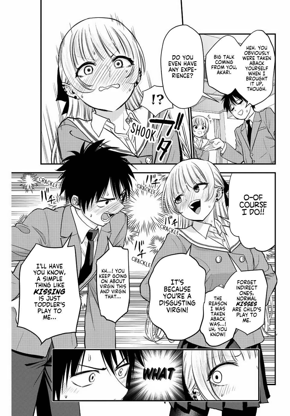 No More Love With the Girls Chapter 2 page 11 - Chapter 2: Romcoms don't happen even if we have an indirect kiss