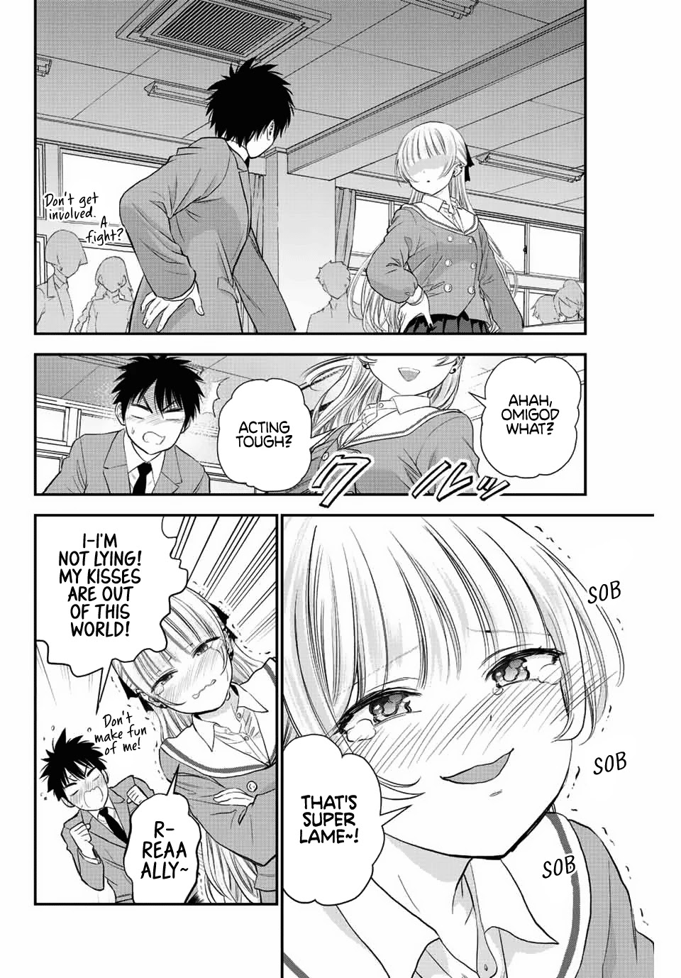 No More Love With the Girls Chapter 2 page 12 - Chapter 2: Romcoms don't happen even if we have an indirect kiss