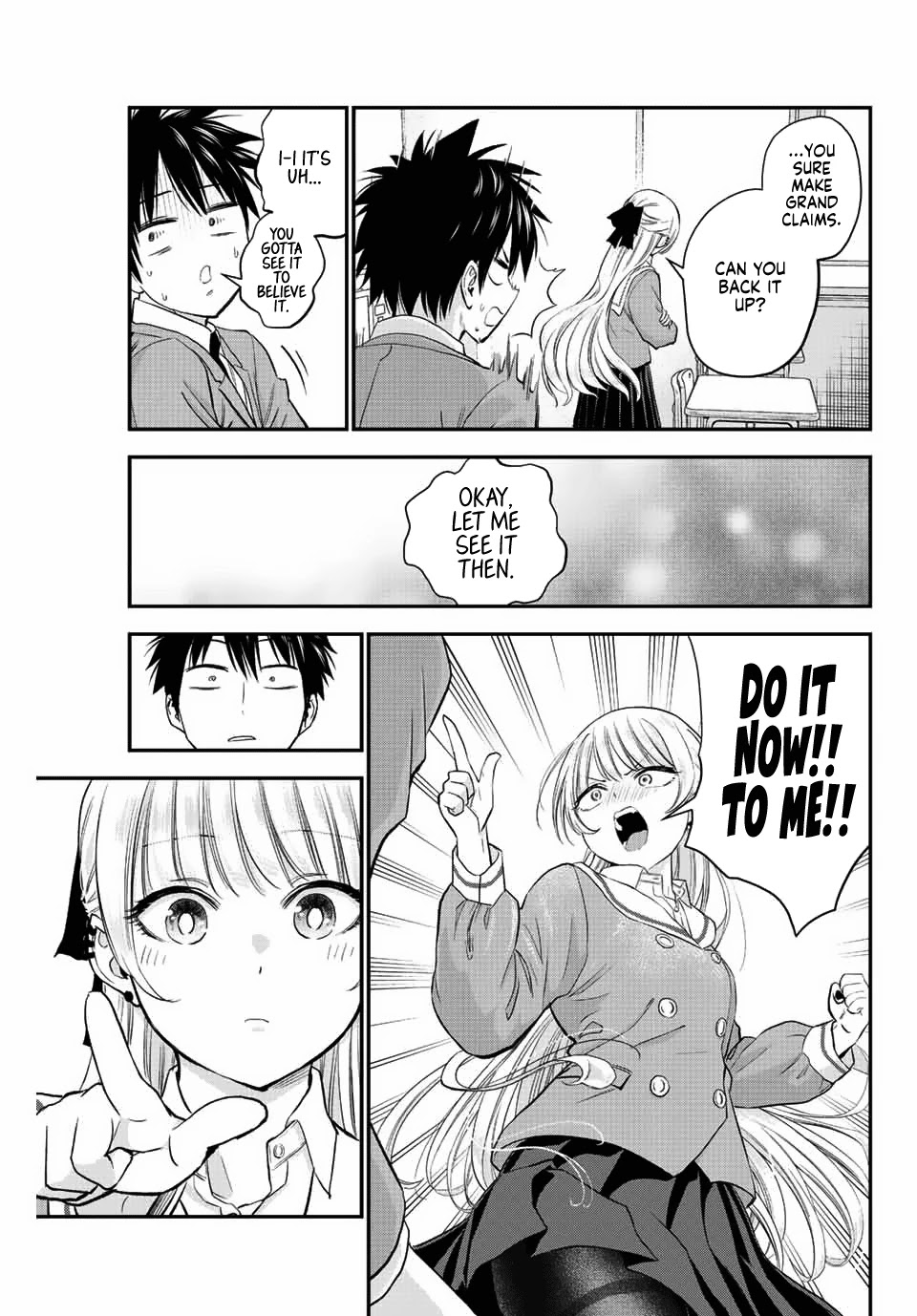 No More Love With the Girls Chapter 2 page 13 - Chapter 2: Romcoms don't happen even if we have an indirect kiss