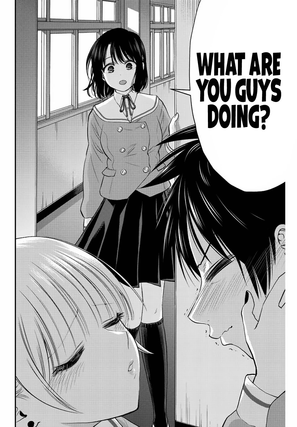 No More Love With the Girls Chapter 2 page 17 - Chapter 2: Romcoms don't happen even if we have an indirect kiss