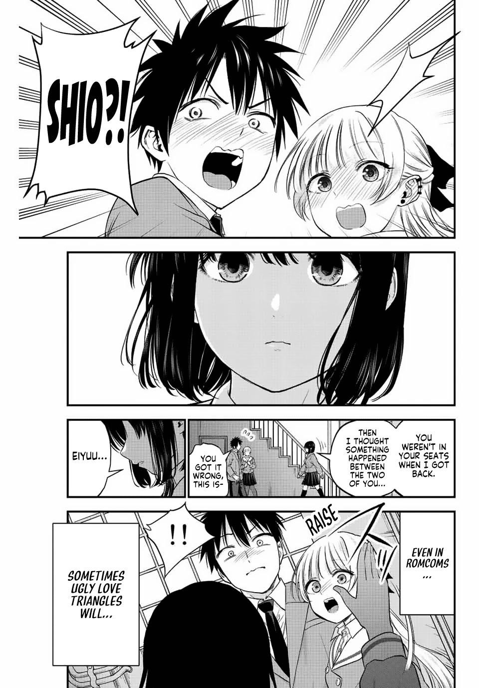 No More Love With the Girls Chapter 2 page 18 - Chapter 2: Romcoms don't happen even if we have an indirect kiss
