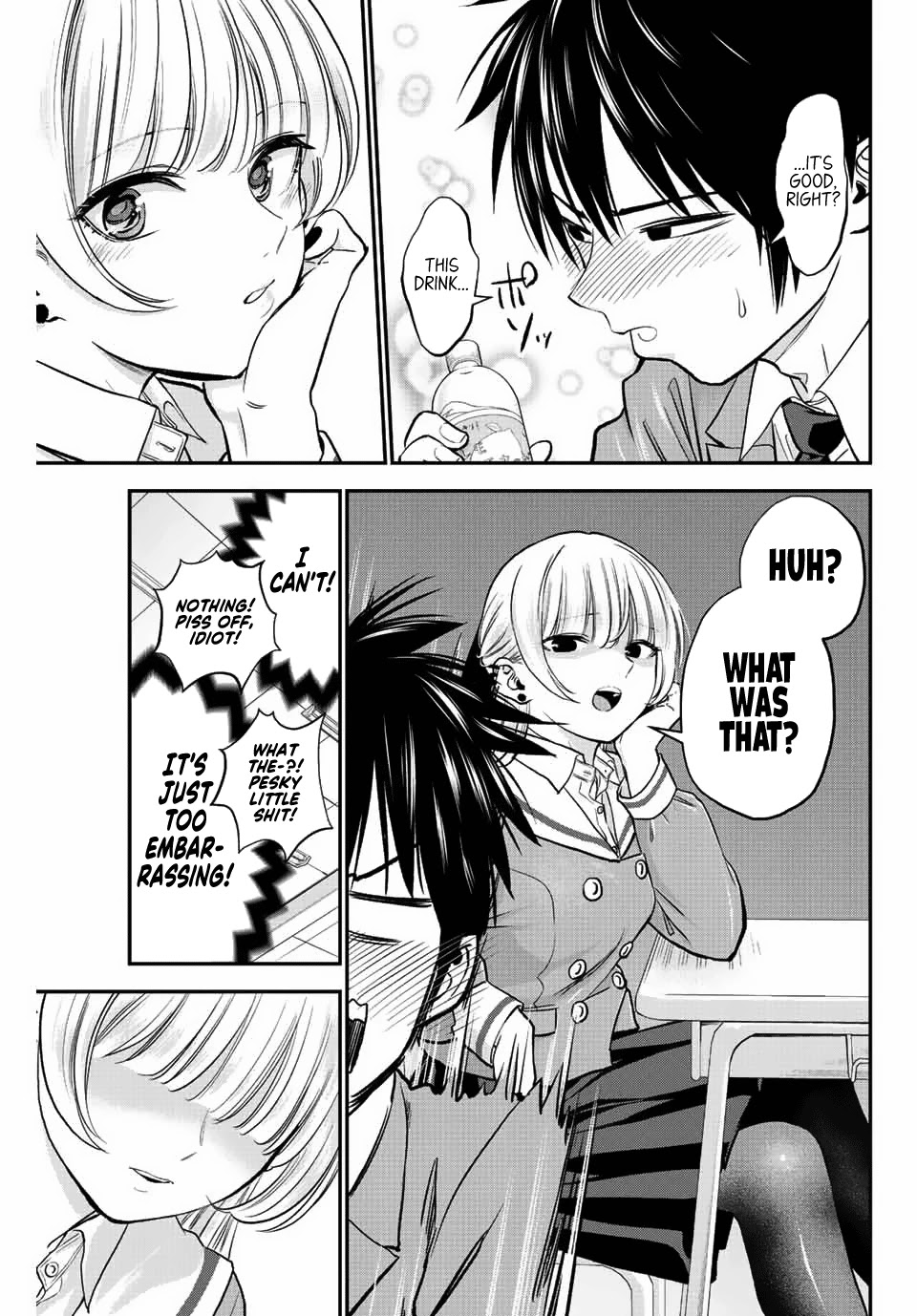 No More Love With the Girls Chapter 2 page 5 - Chapter 2: Romcoms don't happen even if we have an indirect kiss