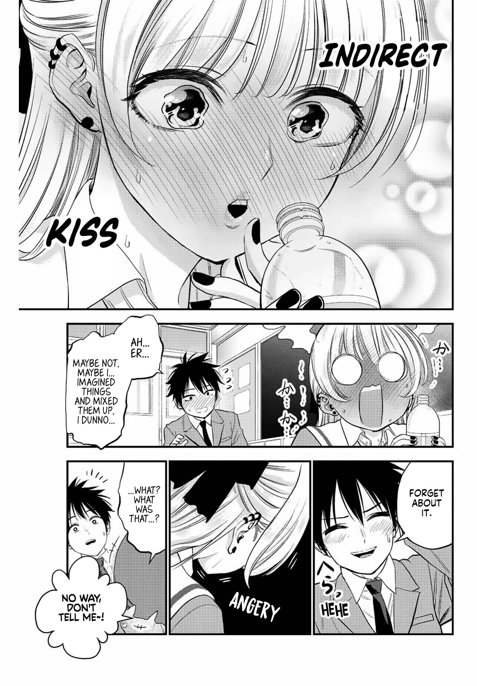 No More Love With the Girls Chapter 2 page 9 - Chapter 2: Romcoms don't happen even if we have an indirect kiss