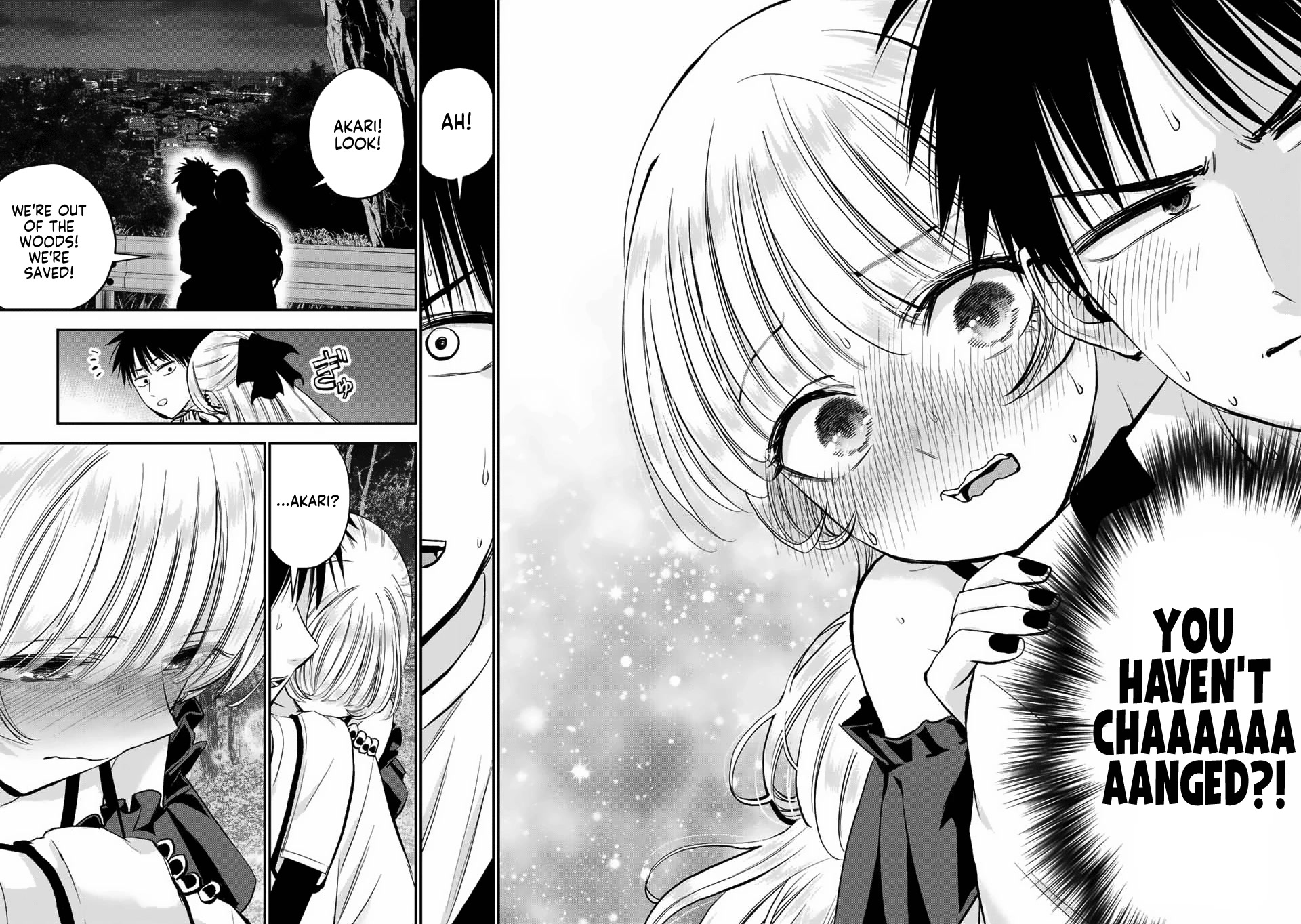 No More Love With the Girls Chapter 20 page 12 - Chapter 20: Romcoms don't happen because you won't look at me