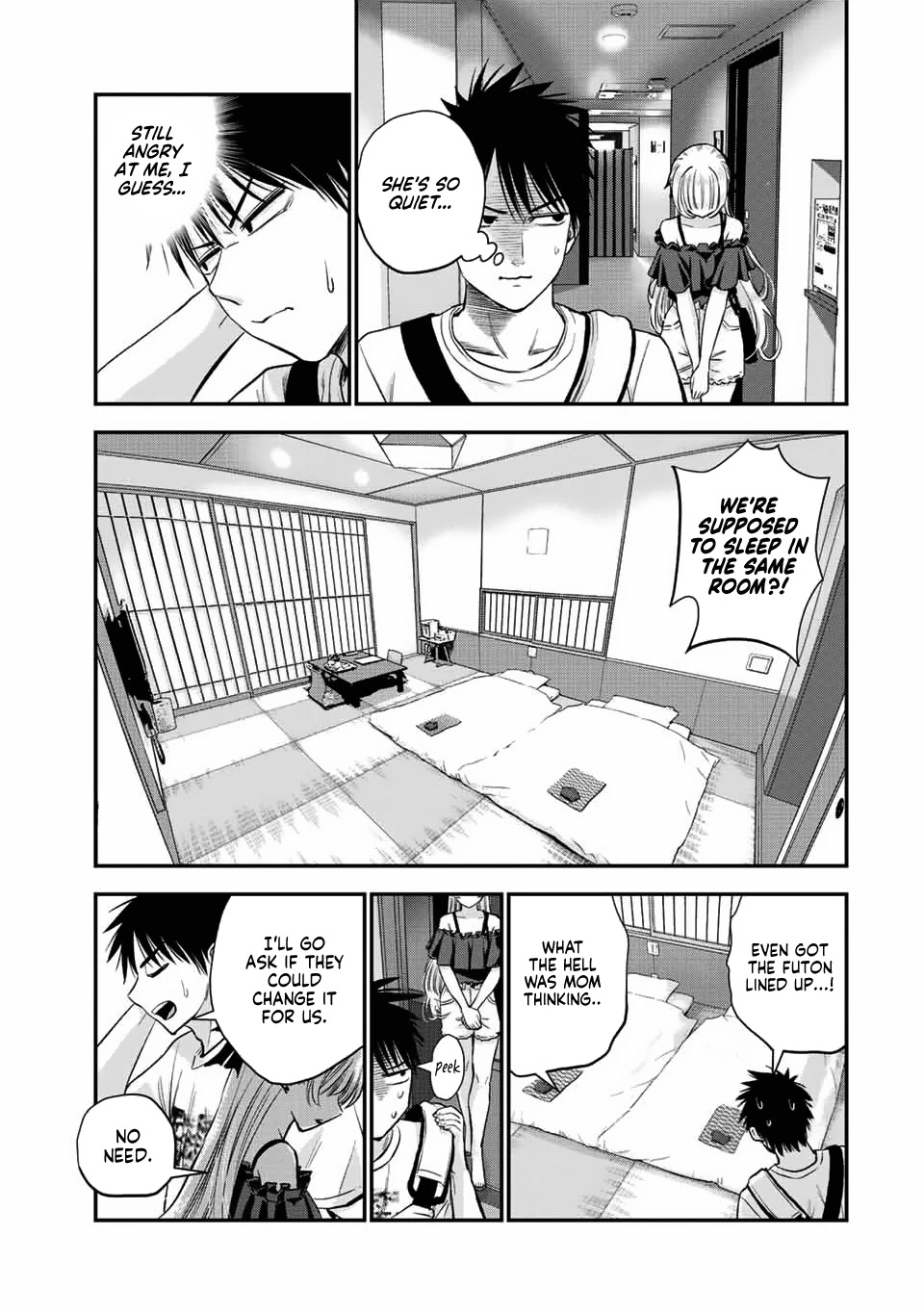No More Love With the Girls Chapter 20 page 14 - Chapter 20: Romcoms don't happen because you won't look at me