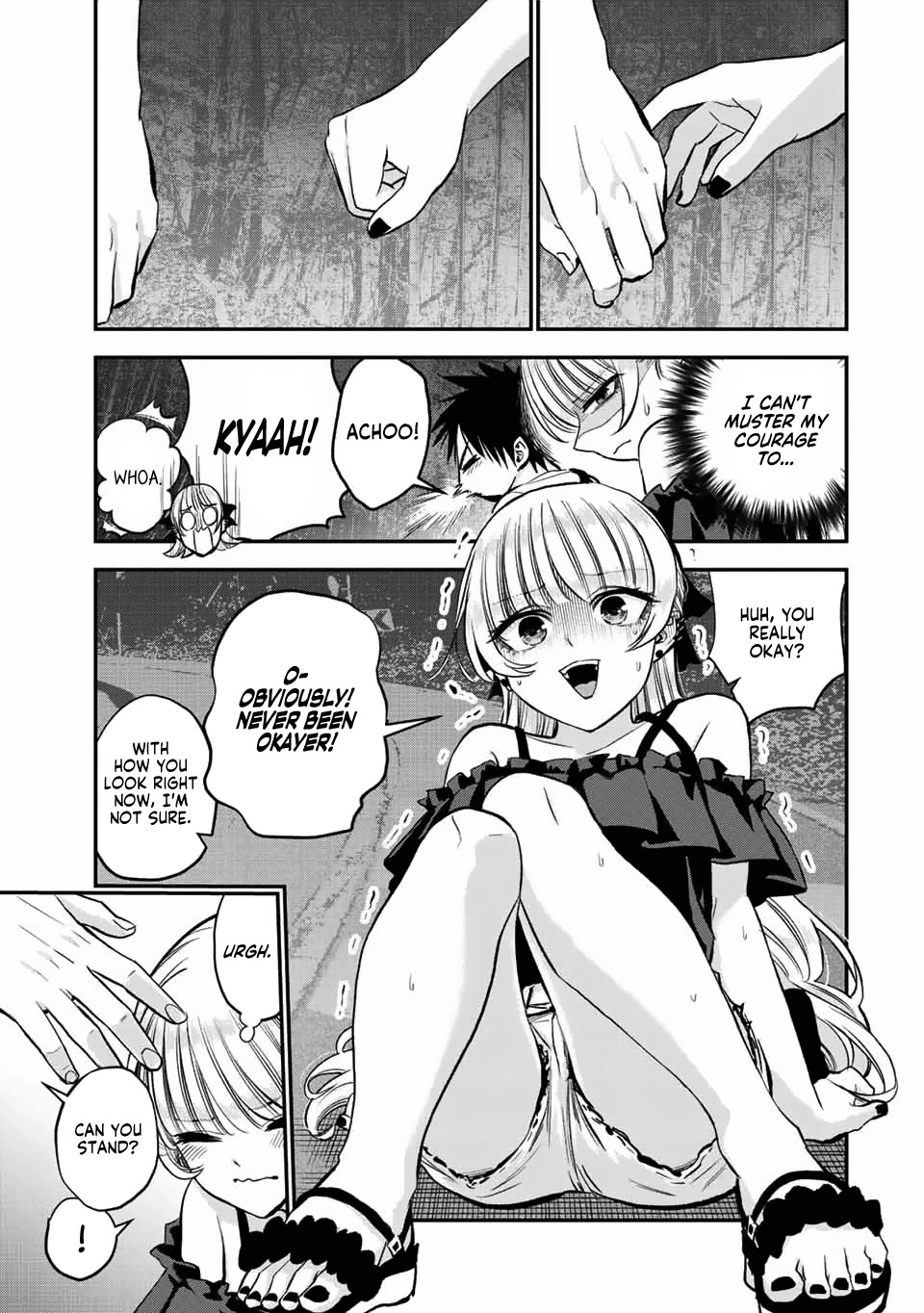 No More Love With the Girls Chapter 20 page 7 - Chapter 20: Romcoms don't happen because you won't look at me