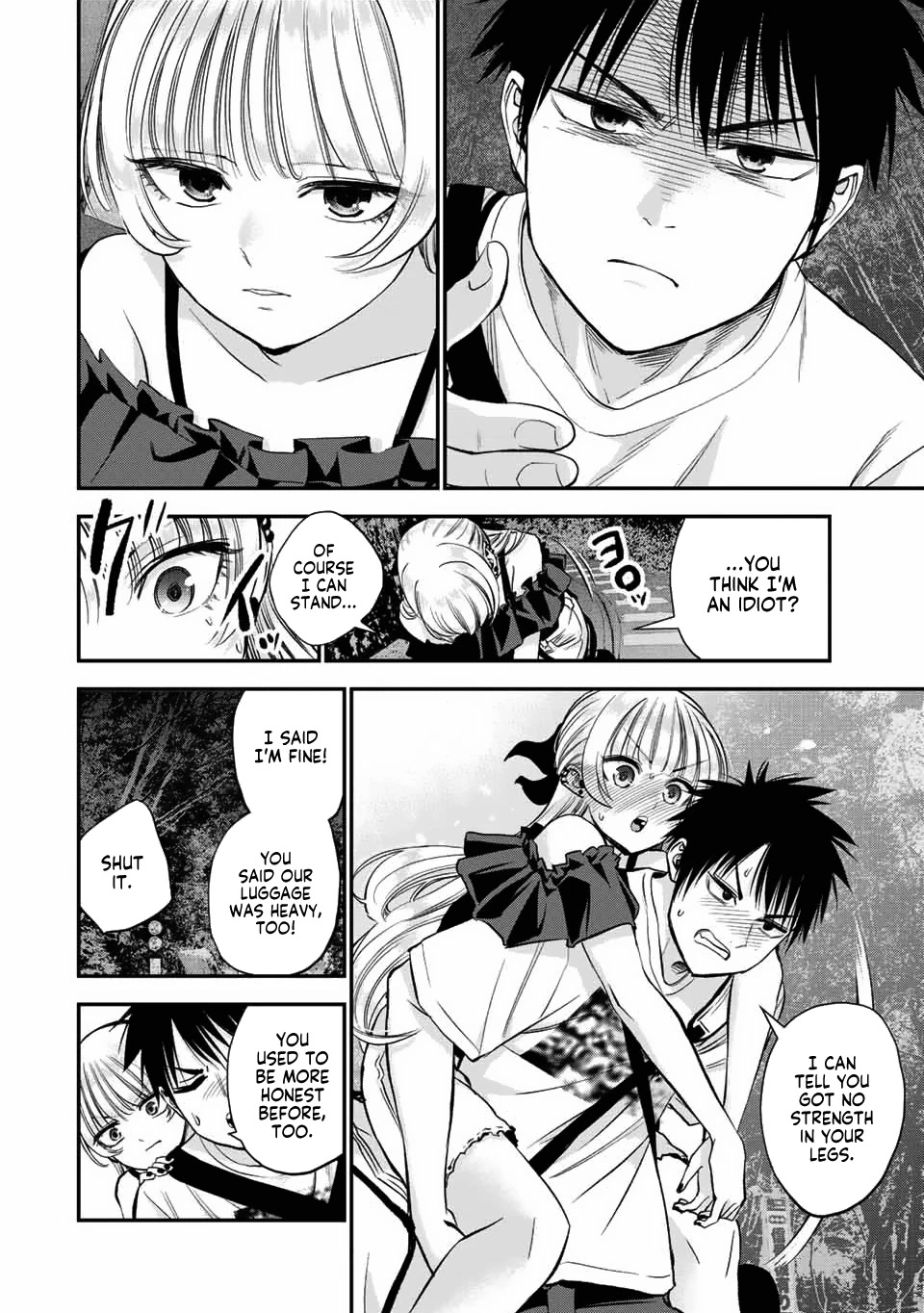 No More Love With the Girls Chapter 20 page 8 - Chapter 20: Romcoms don't happen because you won't look at me