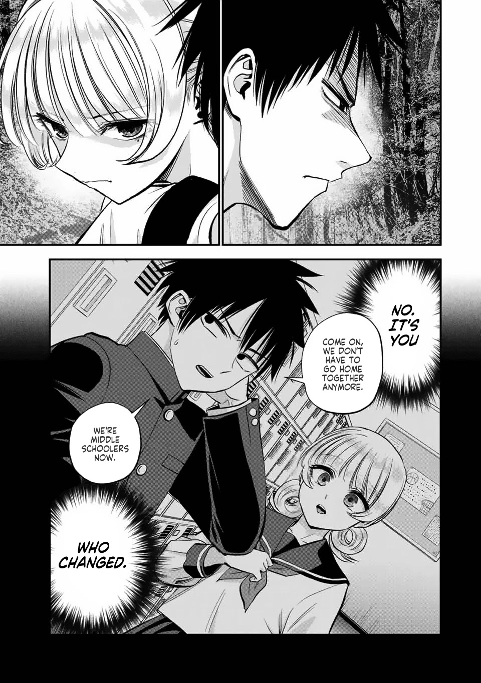 No More Love With the Girls Chapter 20 page 9 - Chapter 20: Romcoms don't happen because you won't look at me