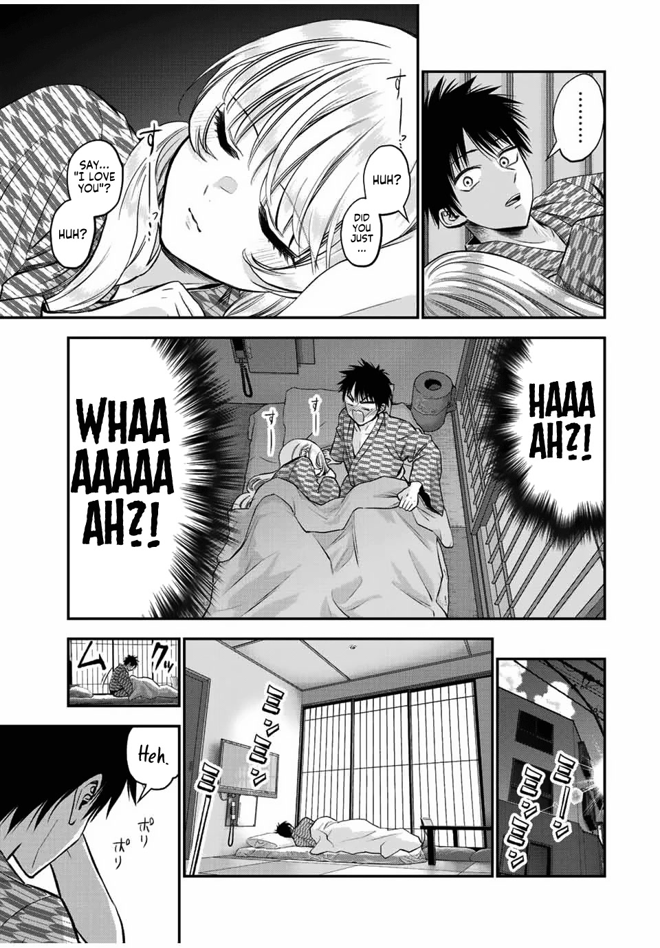 No More Love With the Girls Chapter 21 page 13 - Chapter 21: Romcoms don't happen even if you spend the night together