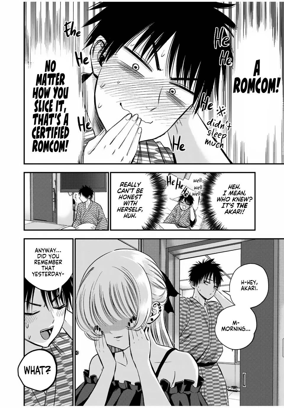 No More Love With the Girls Chapter 21 page 14 - Chapter 21: Romcoms don't happen even if you spend the night together
