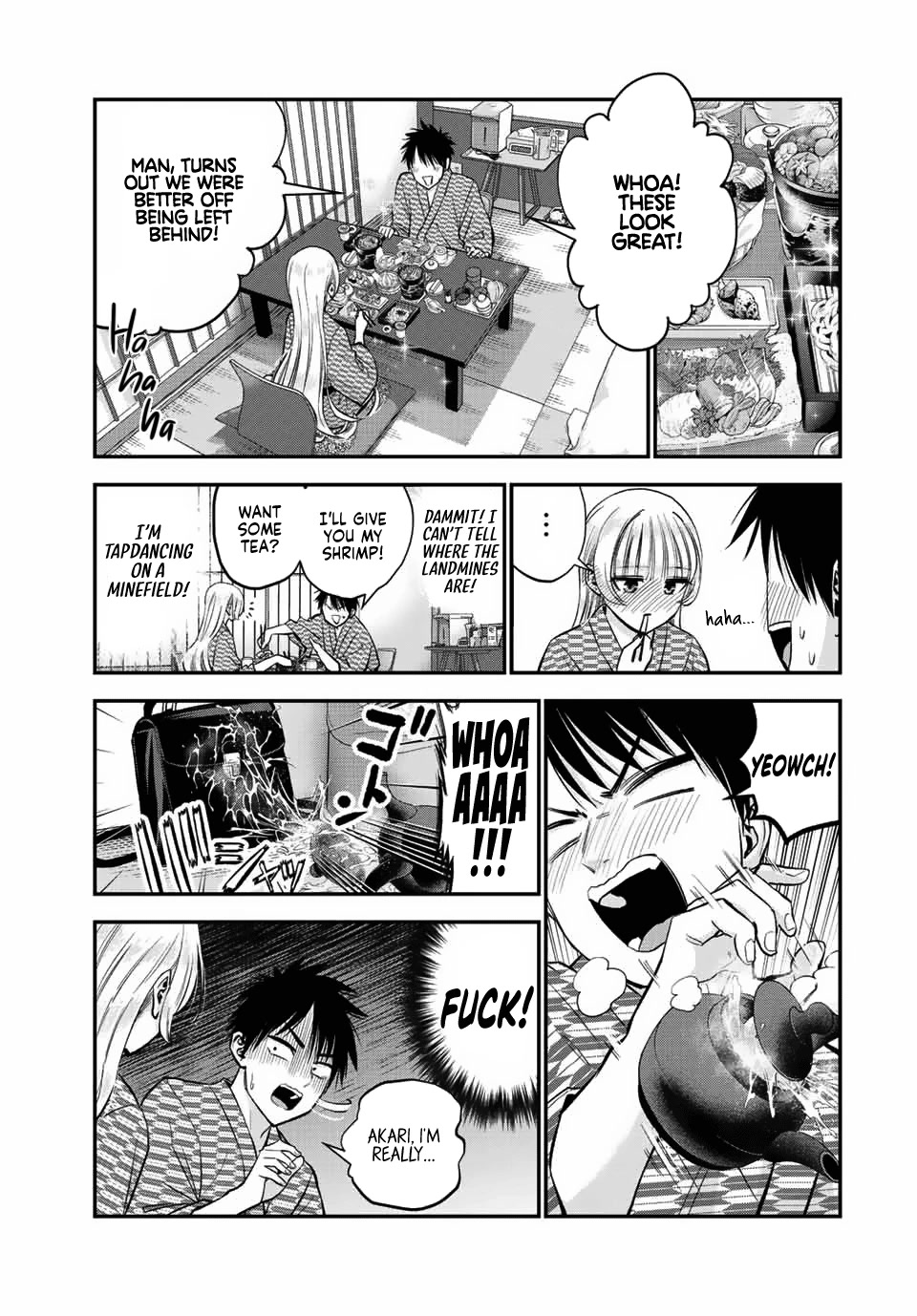 No More Love With the Girls Chapter 21 page 5 - Chapter 21: Romcoms don't happen even if you spend the night together