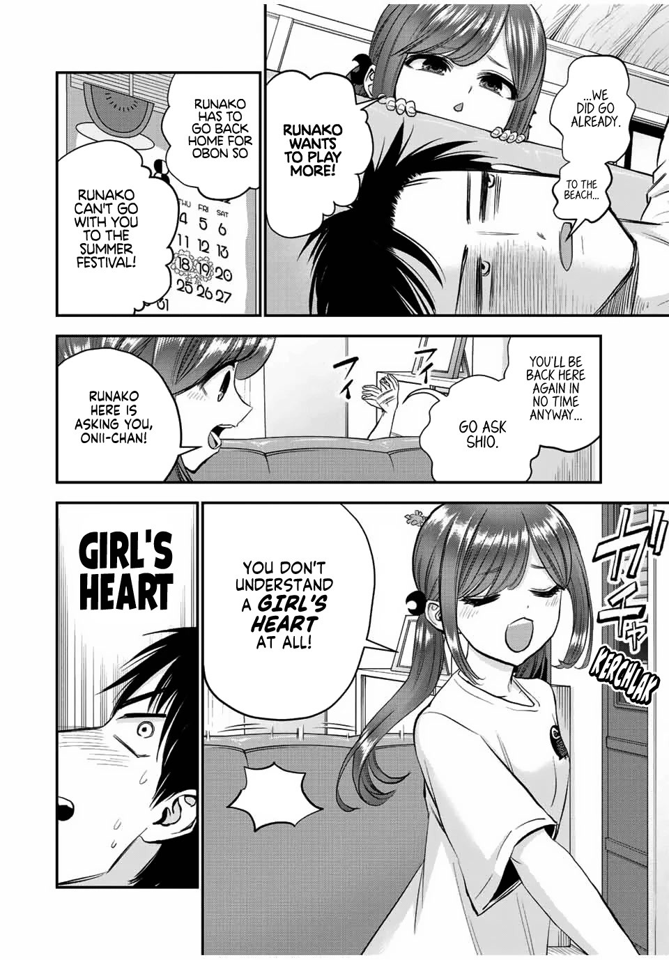 No More Love With the Girls Chapter 22 page 2 - Chapter 22: Romcoms don't happen even if you have a love talk session