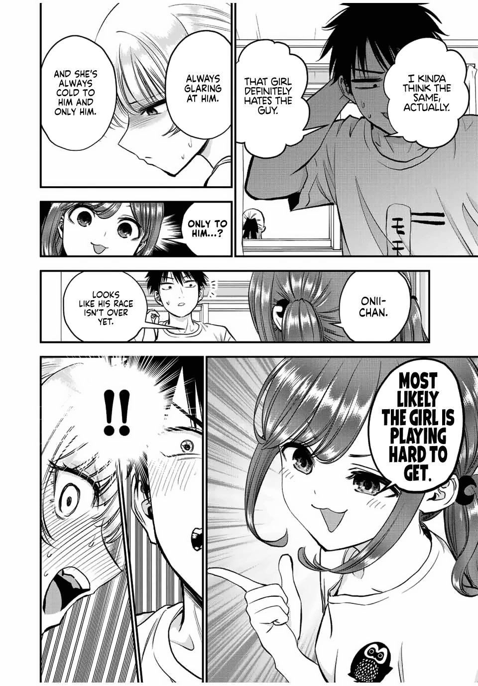 No More Love With the Girls Chapter 22 page 8 - Chapter 22: Romcoms don't happen even if you have a love talk session