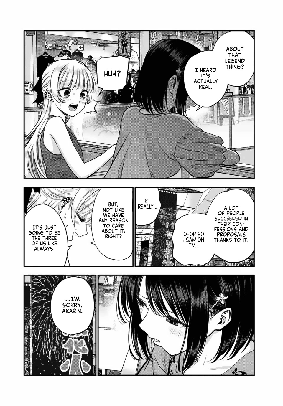 No More Love With the Girls Chapter 23 page 8 - Chapter 23: Romcoms don't happen even if you go halfsies