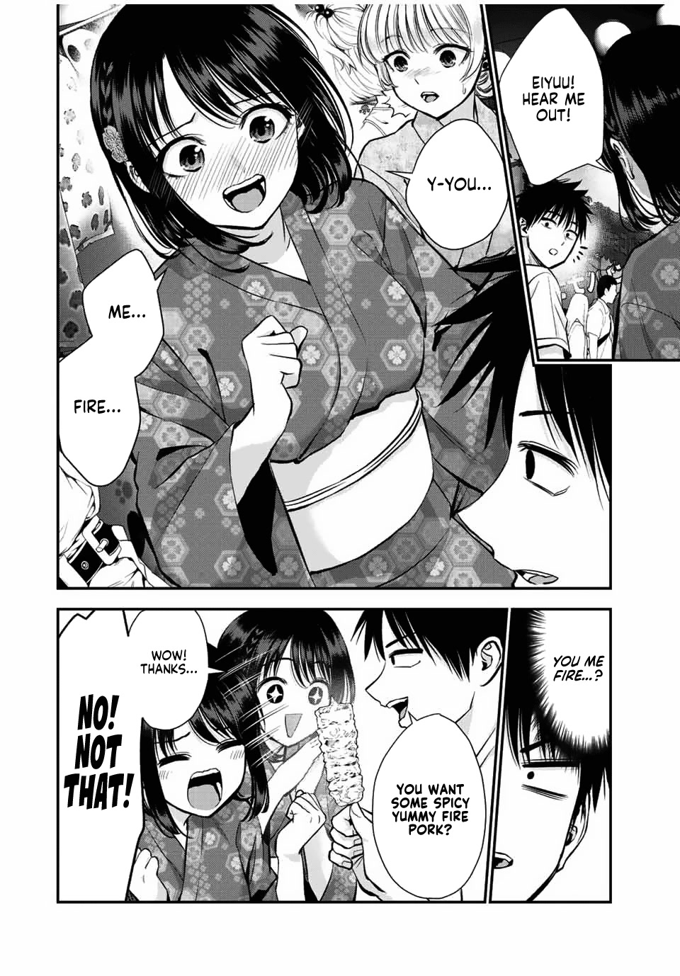 No More Love With the Girls Chapter 24 page 10 - Chapter 24: Romcoms don't happen because you're enjoying the festival too much