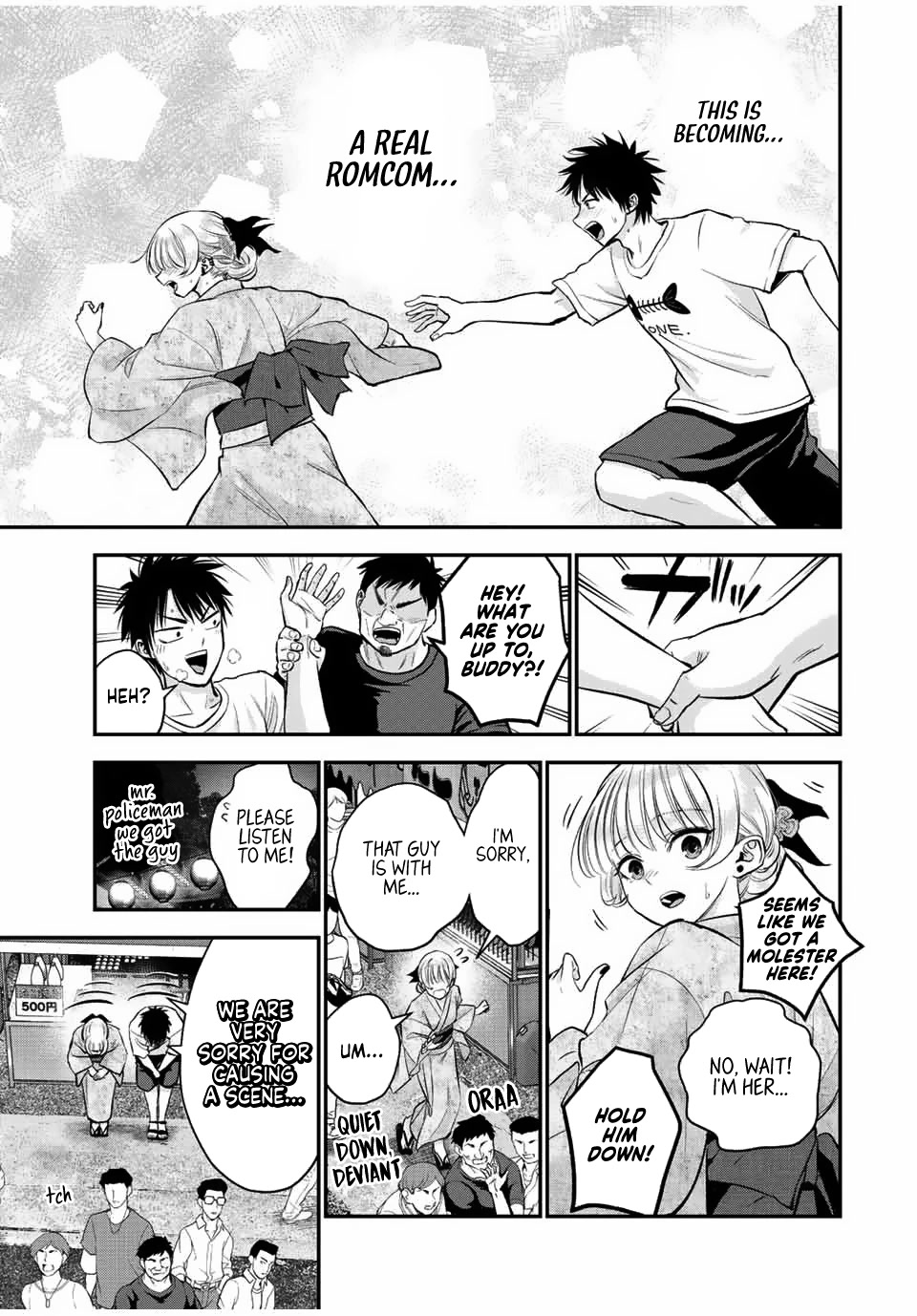 No More Love With the Girls Chapter 25 page 9 - Chapter 25: Romcoms don't happen if you keep running away