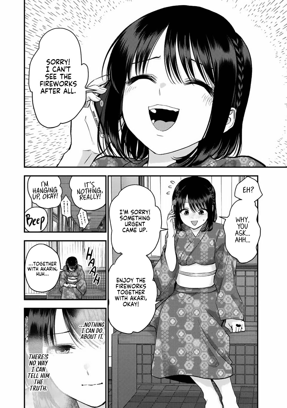 No More Love With the Girls Chapter 26 page 6 - Chapter 26: Romcoms don't happen if the fireworks are over