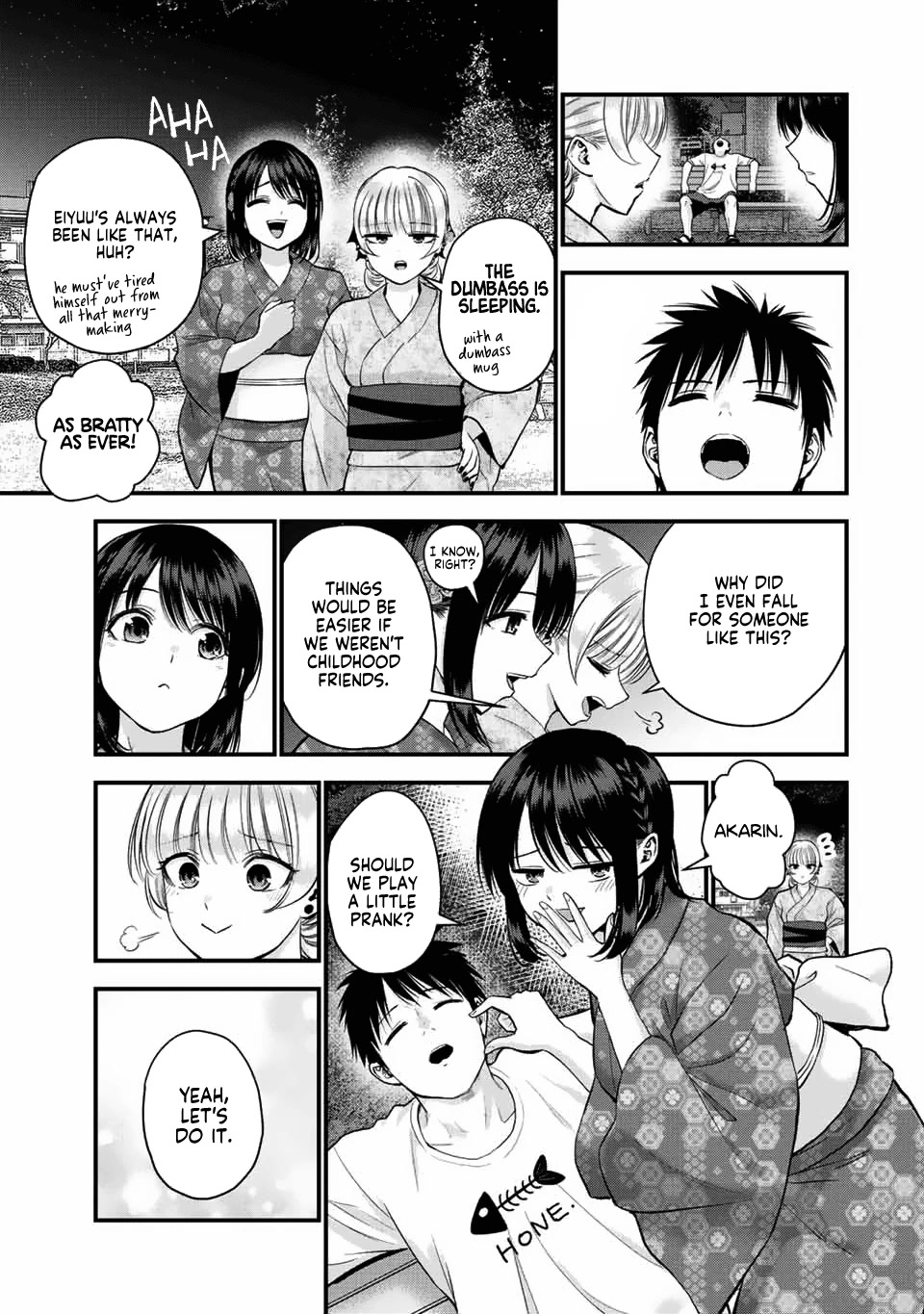 No More Love With the Girls Chapter 27 page 11 - Chapter 27: Romcoms Don't Happen Because They're Important to Me