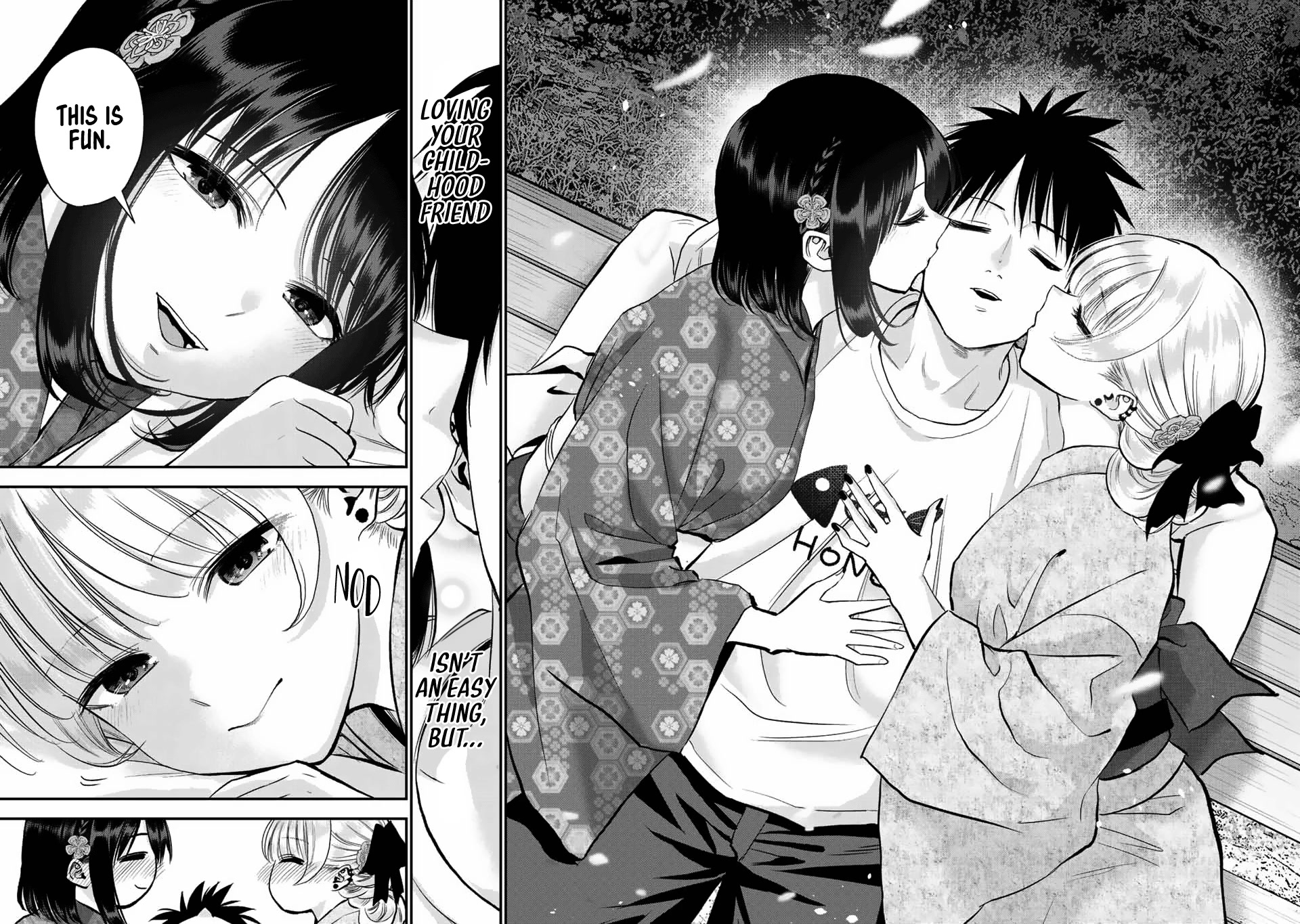 No More Love With the Girls Chapter 27 page 12 - Chapter 27: Romcoms Don't Happen Because They're Important to Me