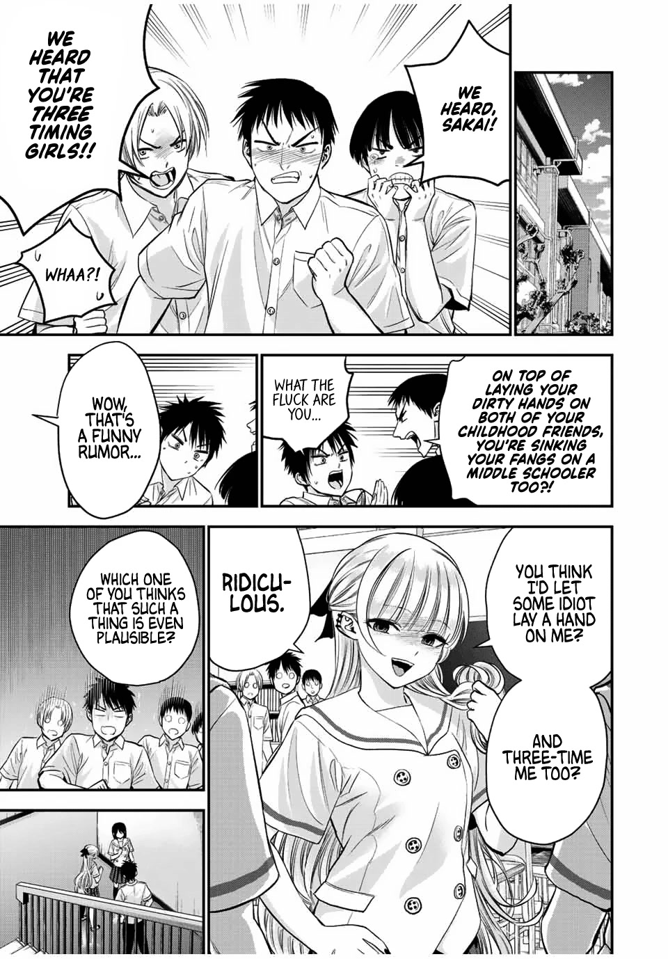 No More Love With the Girls Chapter 29 page 5 - Chapter 29: Romcoms don't happen even with girls you don't even know