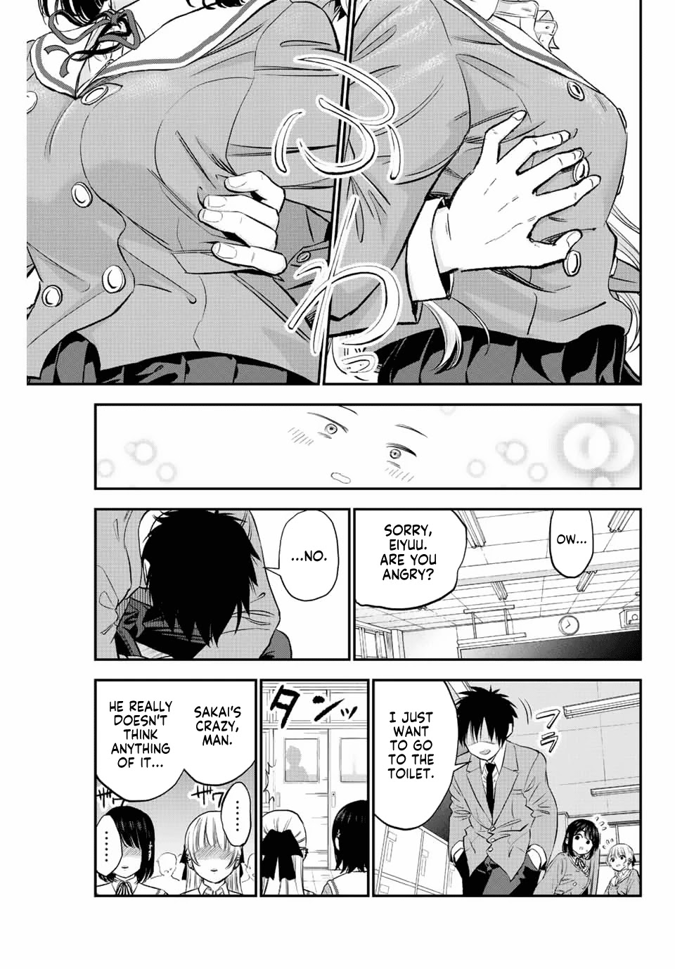 No More Love With the Girls Chapter 3 page 18 - Chapter 3: Romcoms don't happen even if you put your ass on me
