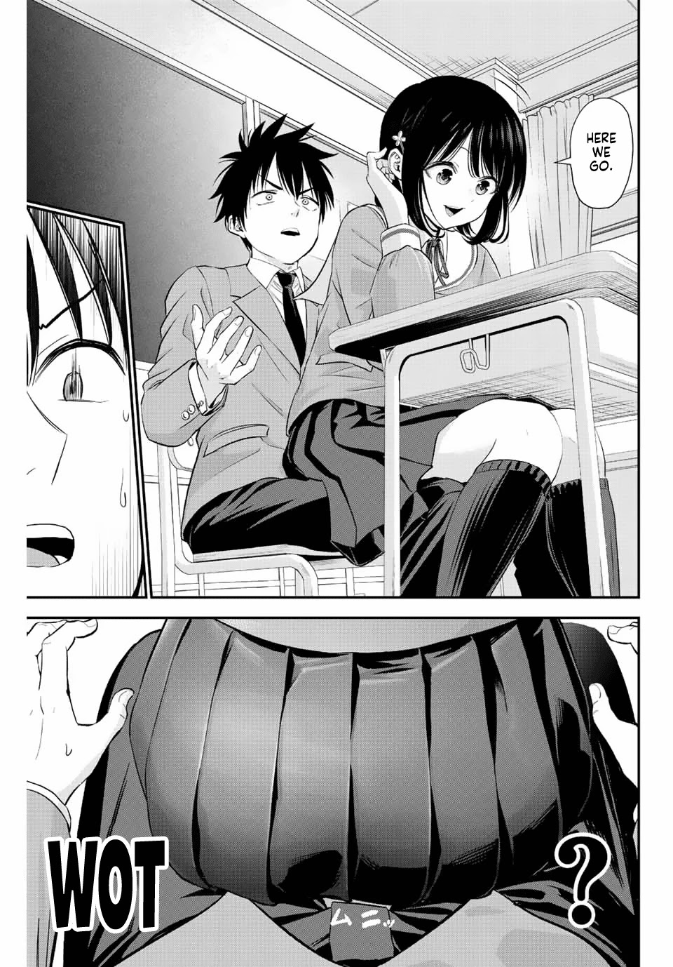 No More Love With the Girls Chapter 3 page 5 - Chapter 3: Romcoms don't happen even if you put your ass on me
