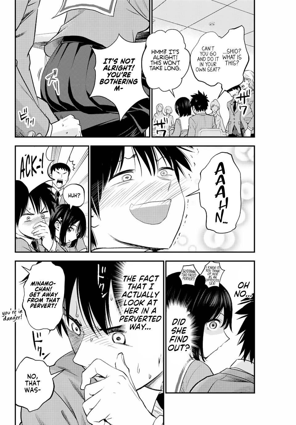 No More Love With the Girls Chapter 3 page 6 - Chapter 3: Romcoms don't happen even if you put your ass on me