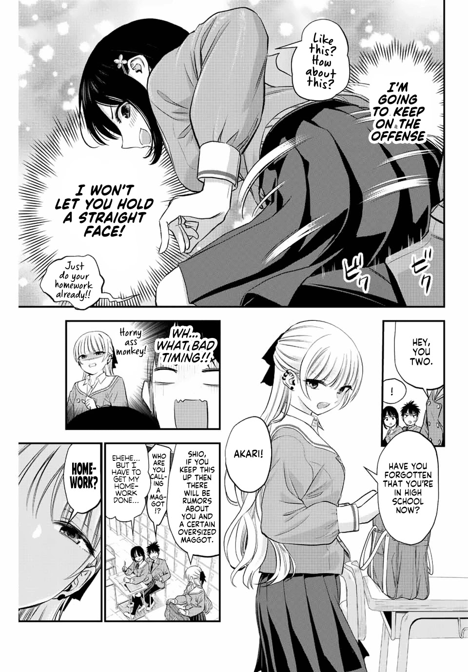 No More Love With the Girls Chapter 3 page 9 - Chapter 3: Romcoms don't happen even if you put your ass on me