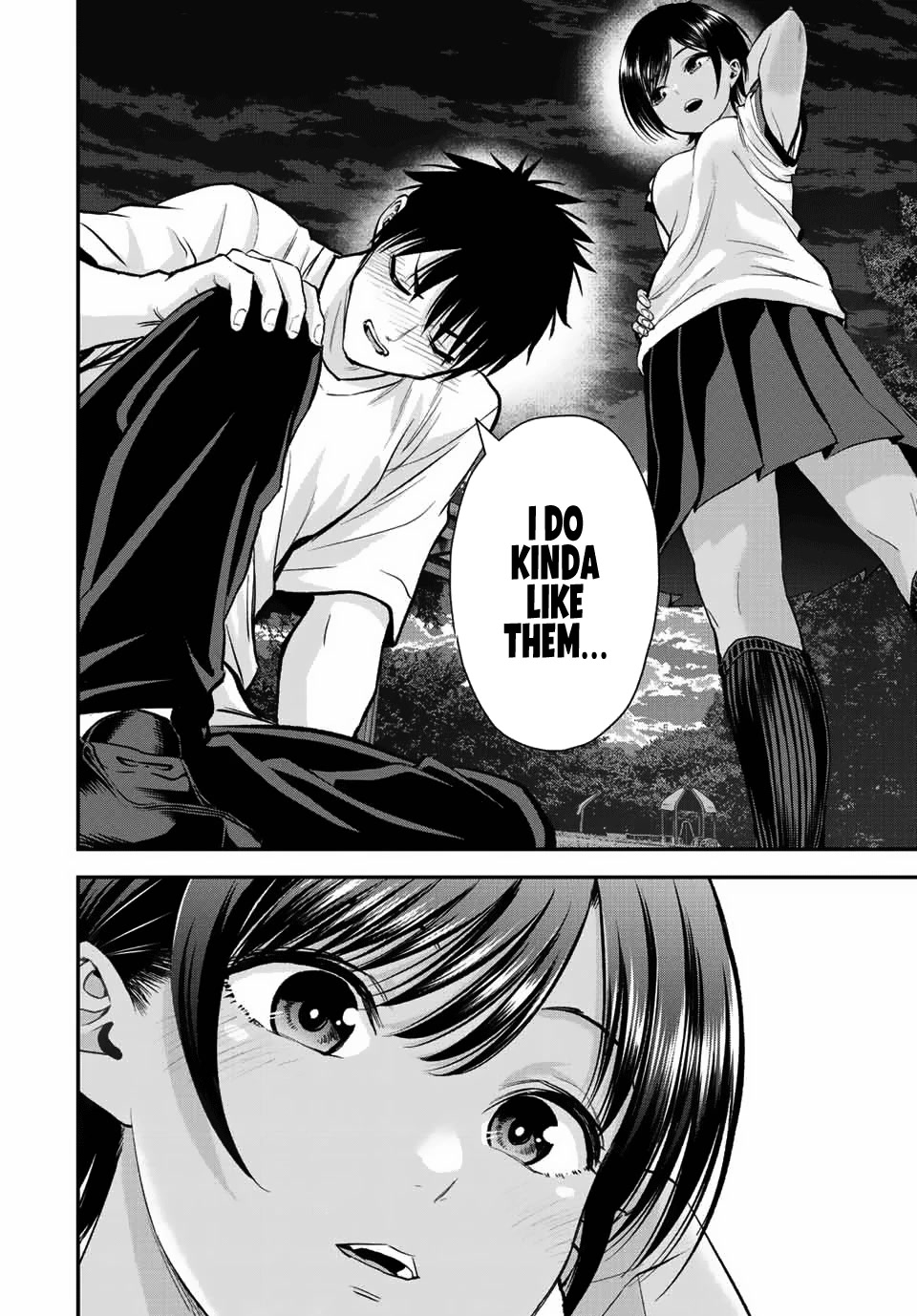 No More Love With the Girls Chapter 31 page 12 - Chapter 31: Romcoms don't happen if you laugh