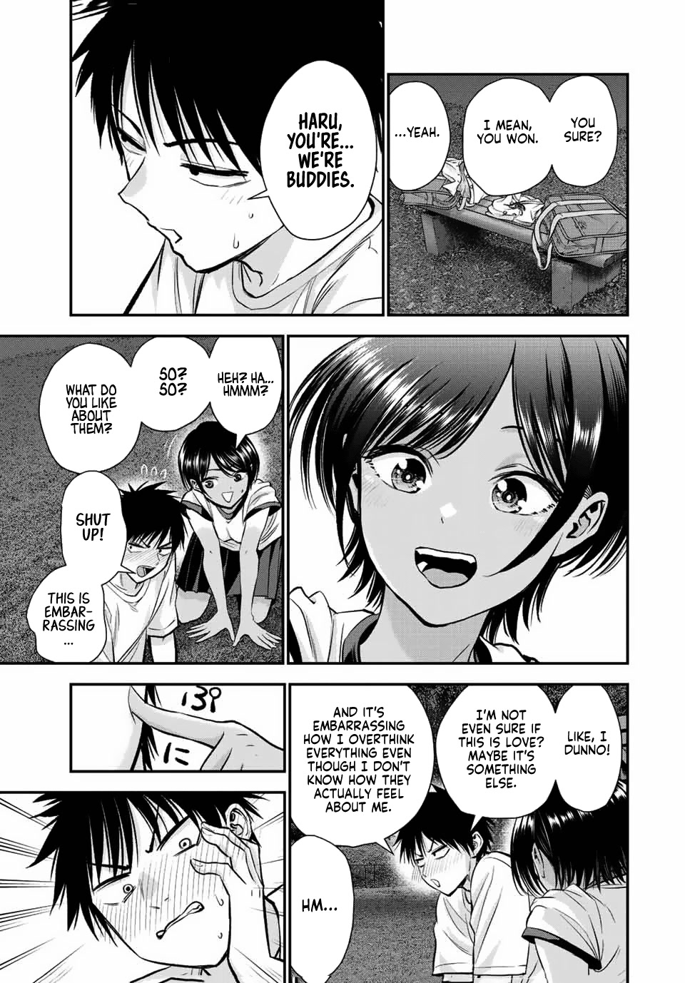 No More Love With the Girls Chapter 31 page 13 - Chapter 31: Romcoms don't happen if you laugh
