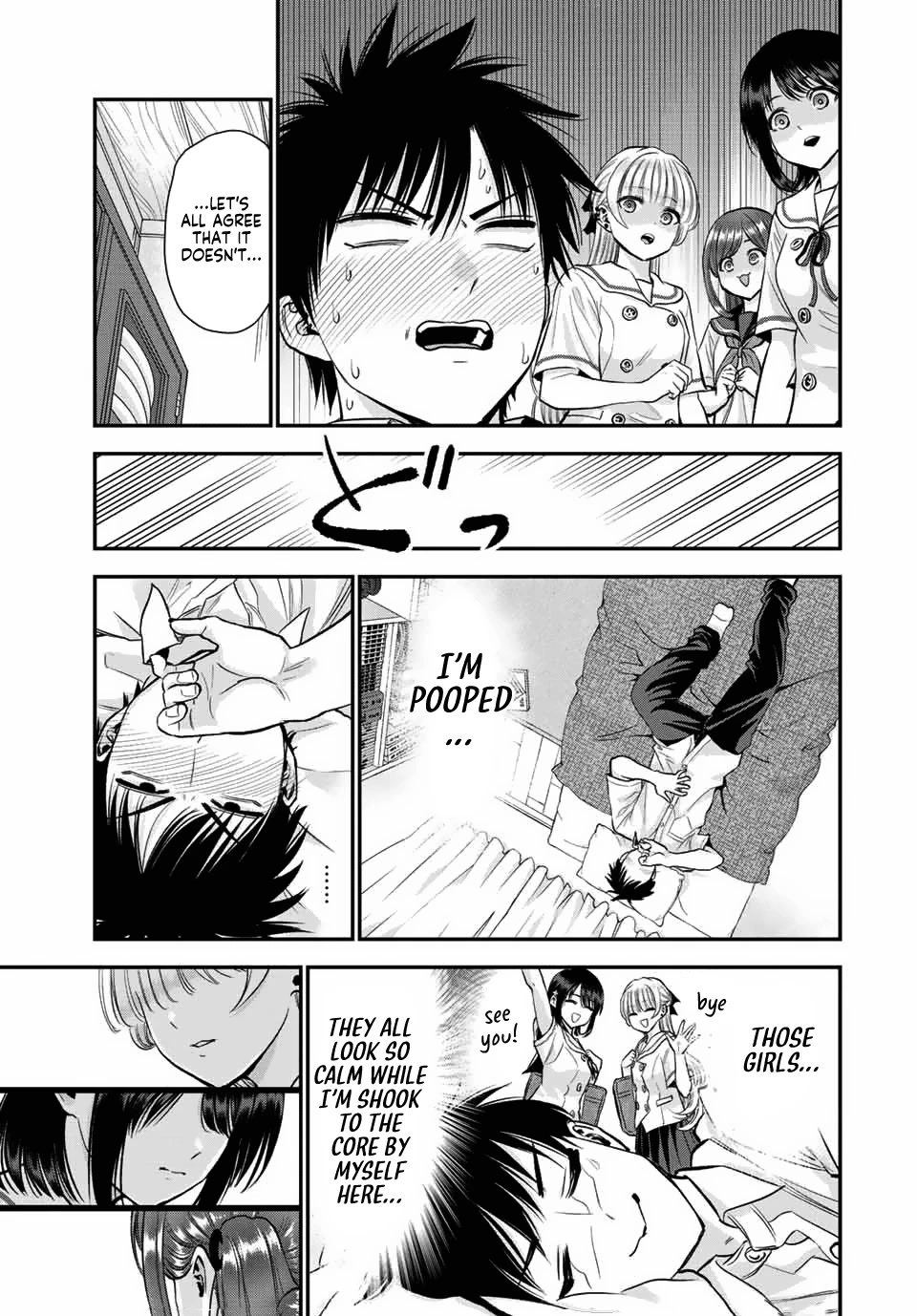 No More Love With the Girls Chapter 32 page 13 - Chapter 32: Romcoms don't happen even if you kissed