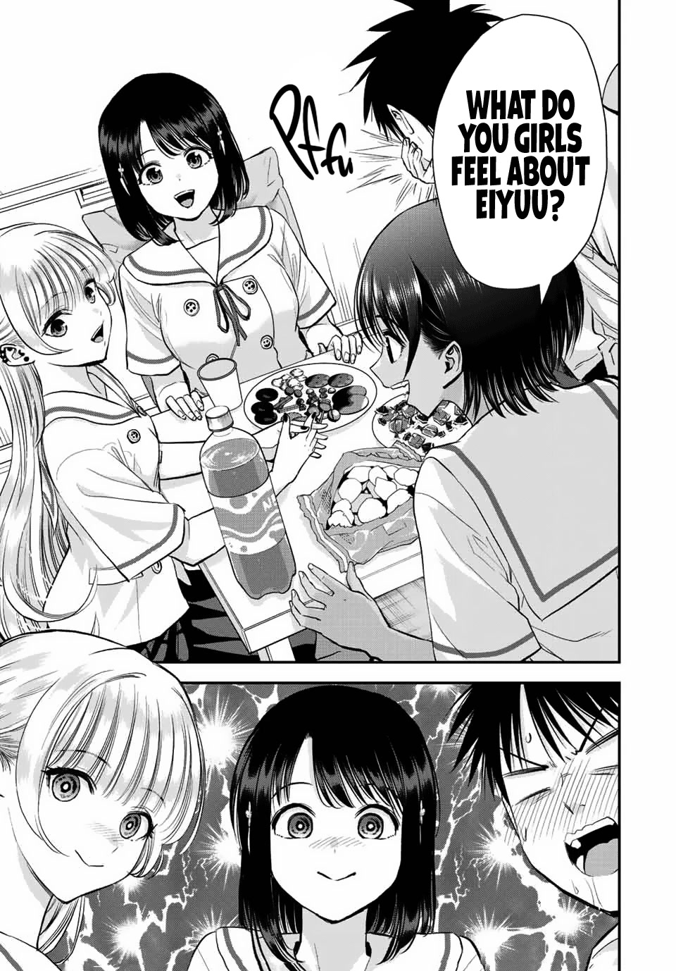 No More Love With the Girls Chapter 32 page 3 - Chapter 32: Romcoms don't happen even if you kissed