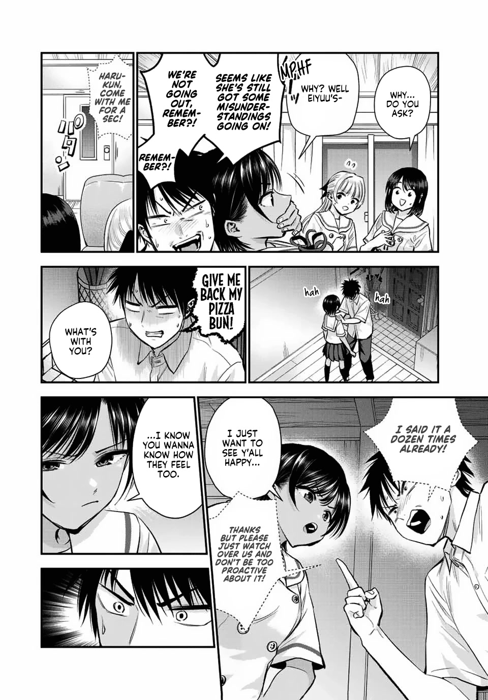 No More Love With the Girls Chapter 32 page 4 - Chapter 32: Romcoms don't happen even if you kissed