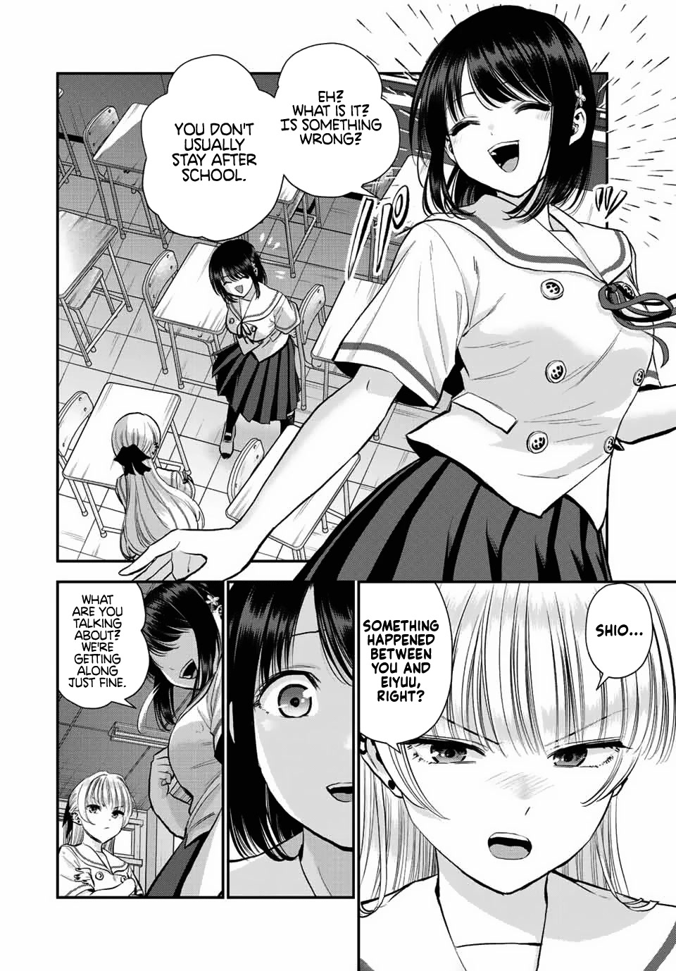 No More Love With the Girls Chapter 36 page 2 - Chapter 36: Romcoms don't happen when you're scared