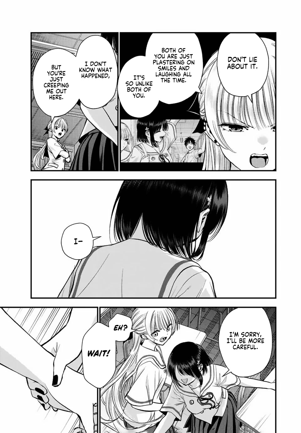 No More Love With the Girls Chapter 36 page 3 - Chapter 36: Romcoms don't happen when you're scared