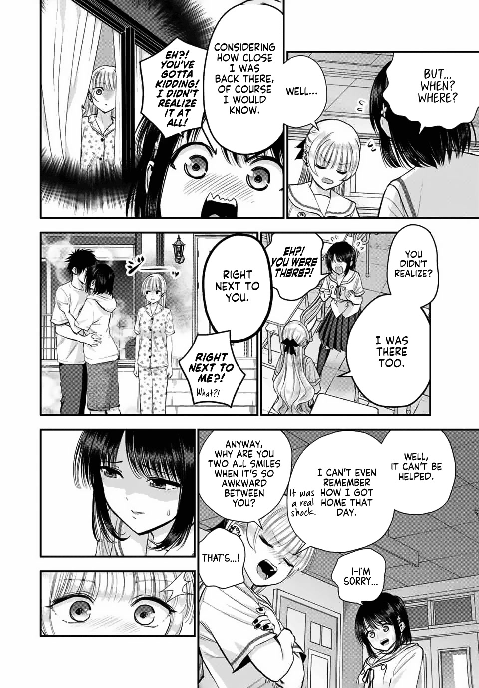 No More Love With the Girls Chapter 36 page 6 - Chapter 36: Romcoms don't happen when you're scared
