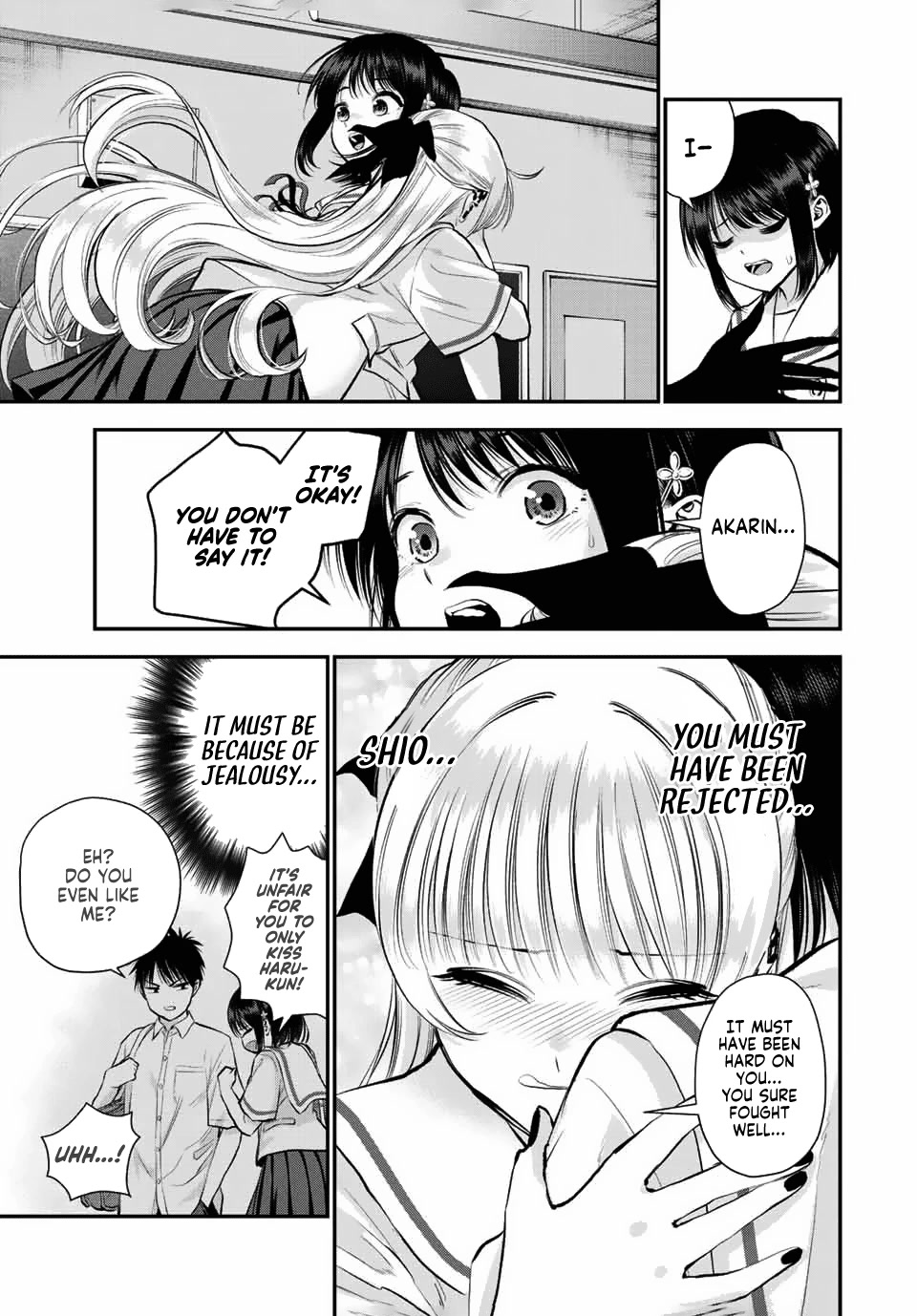 No More Love With the Girls Chapter 36 page 7 - Chapter 36: Romcoms don't happen when you're scared