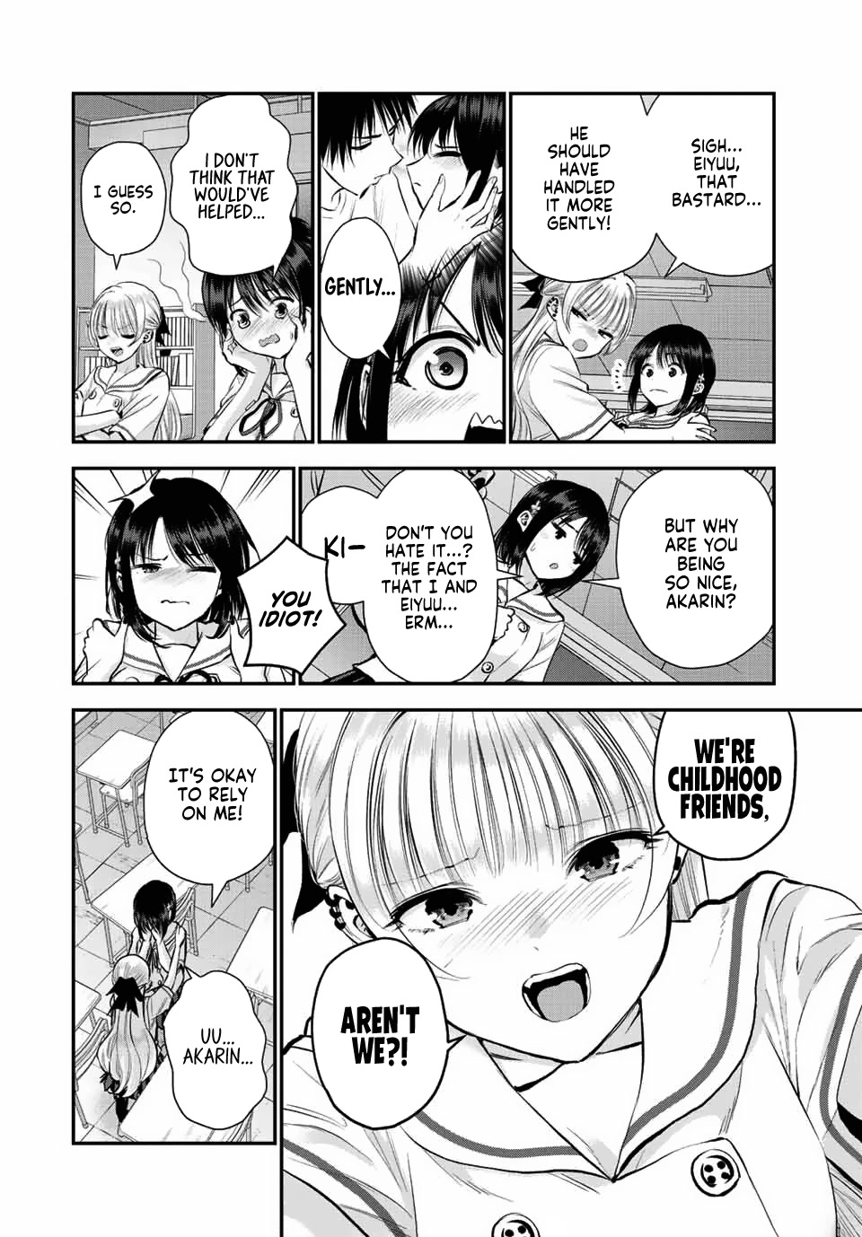 No More Love With the Girls Chapter 36 page 8 - Chapter 36: Romcoms don't happen when you're scared