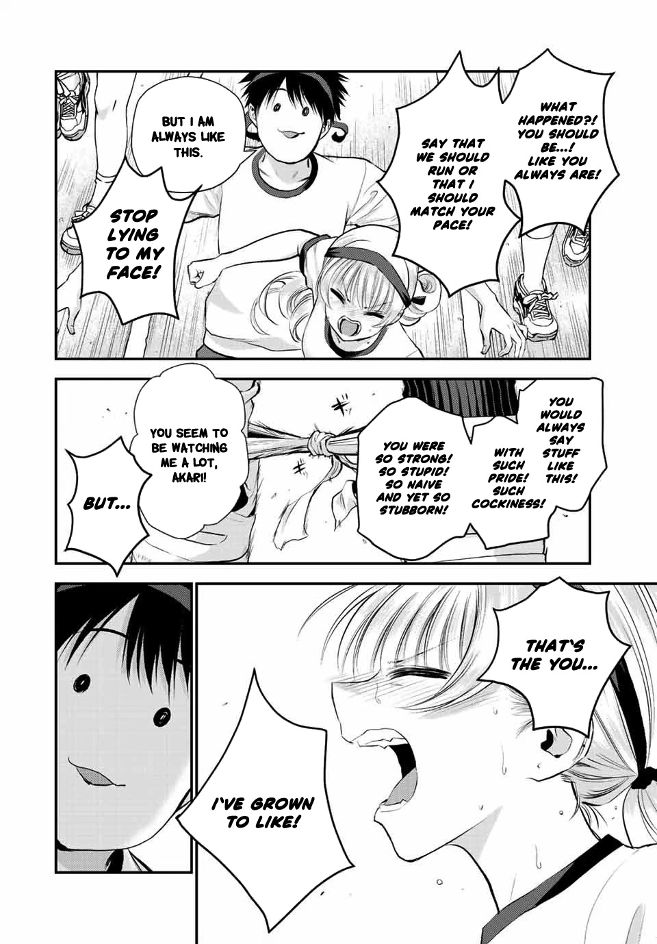 No More Love With the Girls Chapter 39 page 10 - Chapter 39: Romcoms don't happen even if you run the three-legged race